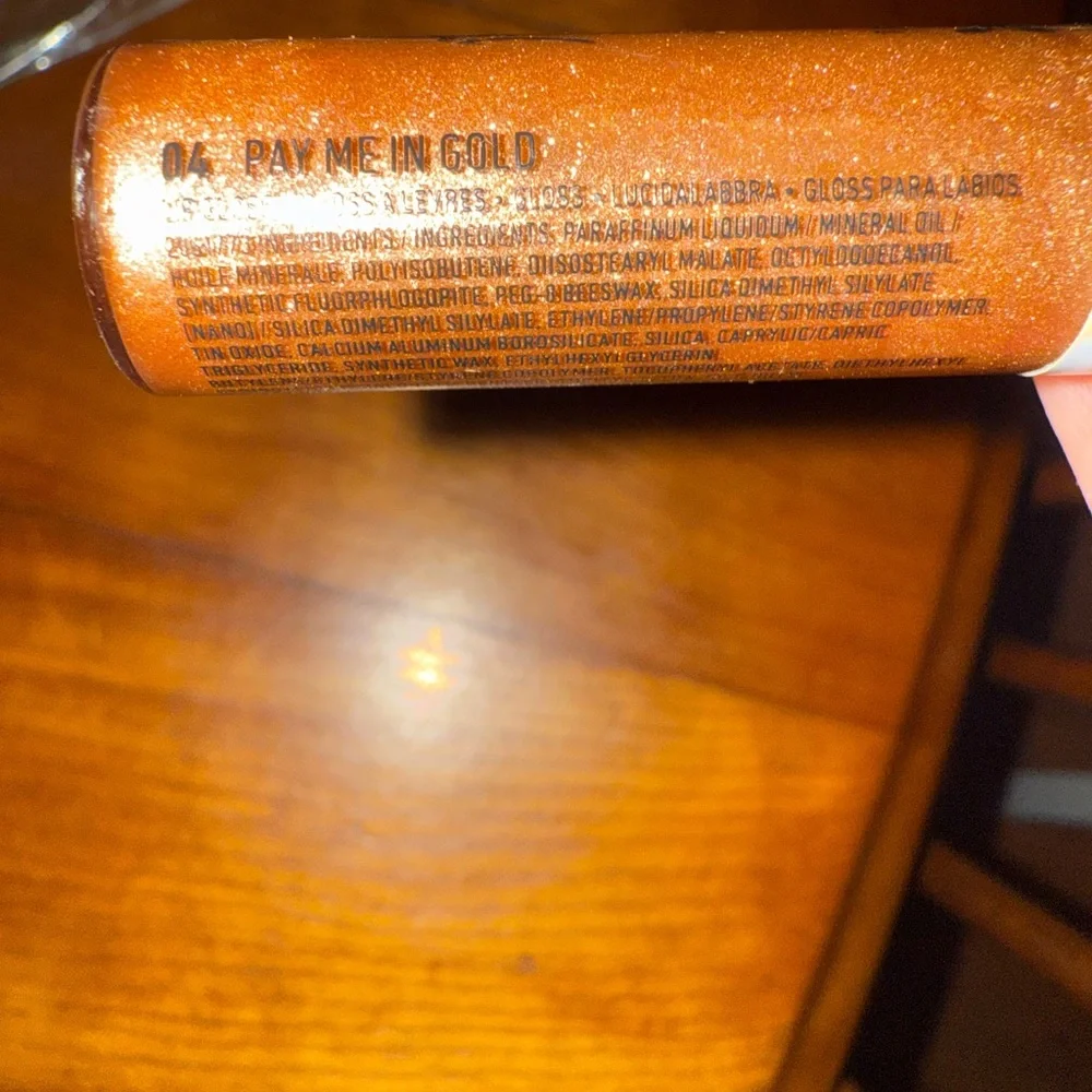 💙 4/$20 NYX Professionals Buttergloss Bling - 04 Pay Me in Gold
